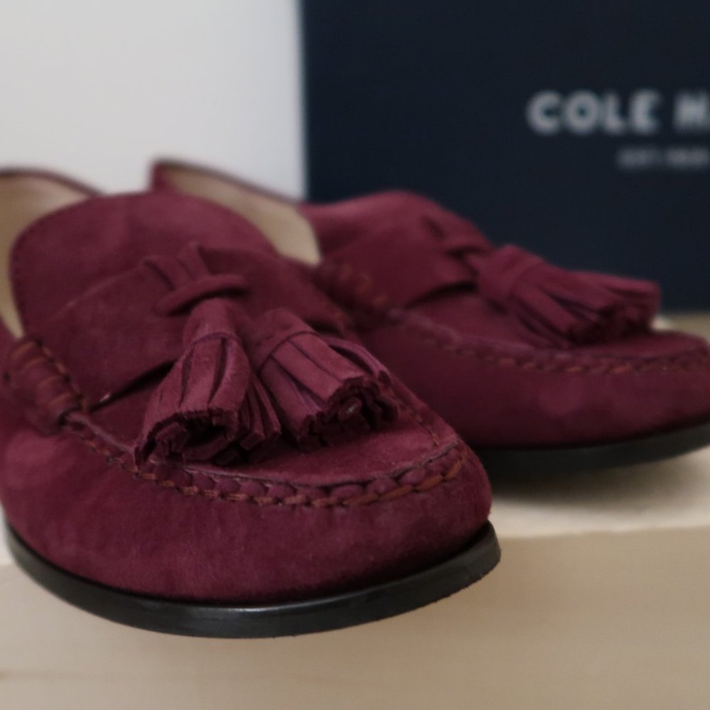 Cole Haan Faux Suede Sperry